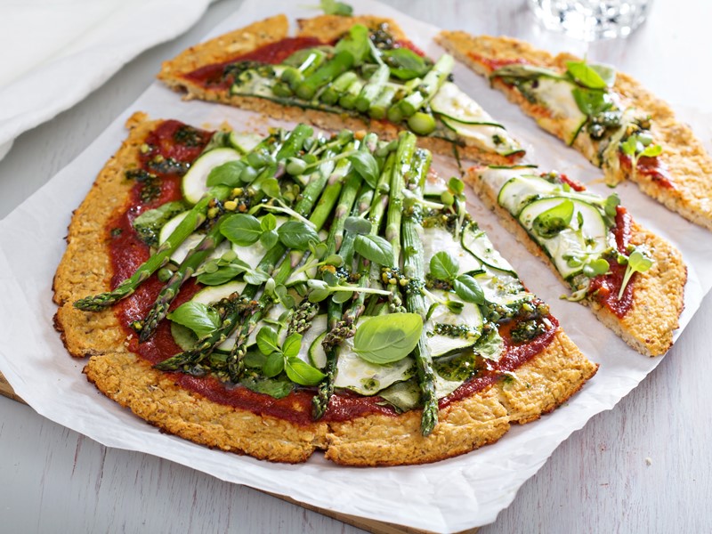 Pizza with Cauliflower